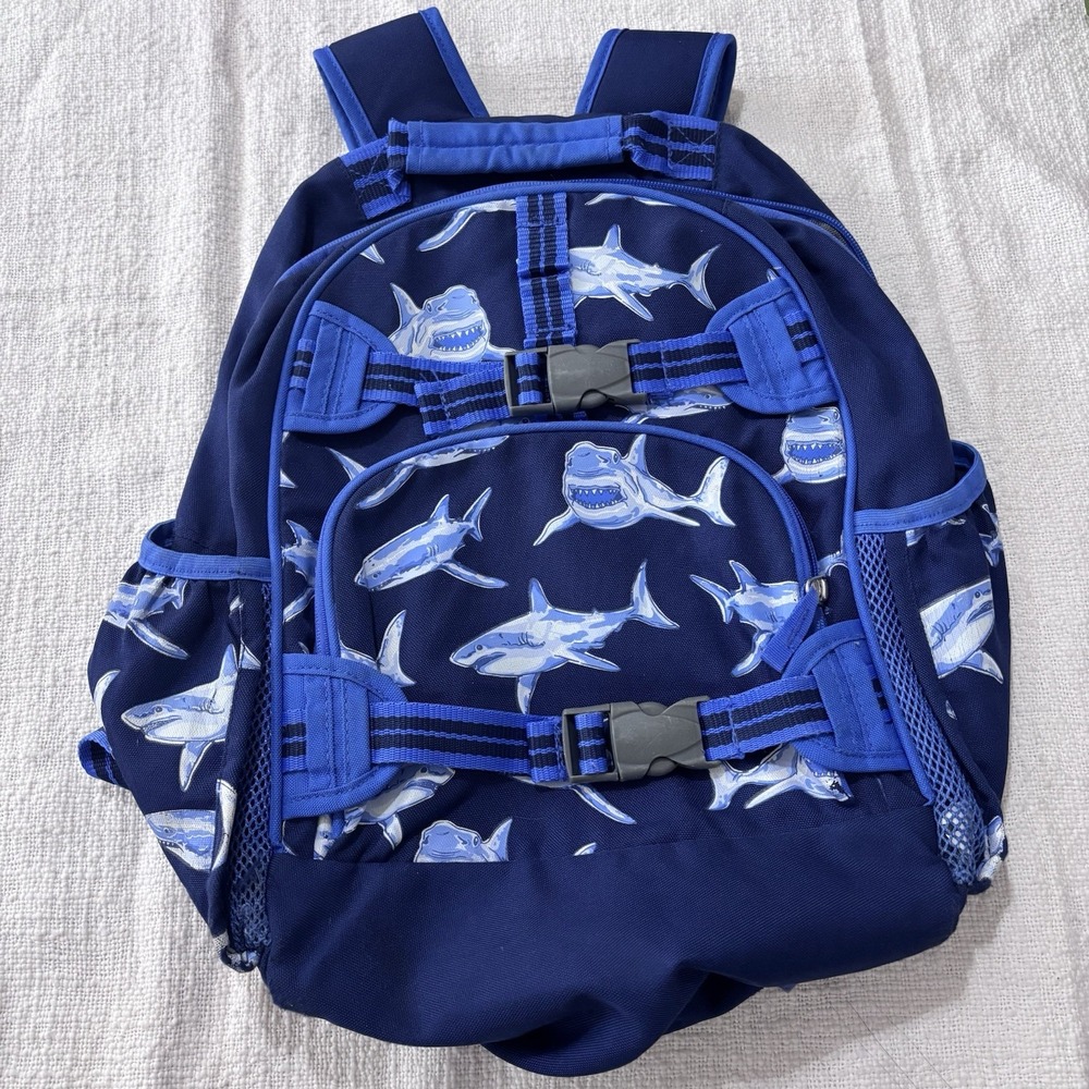 Pottery Barn Kids Shark Backpack School Pre K Travel Supplies‎ Elementary
